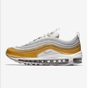 Nike Air Max 97 SE Metallic worn once